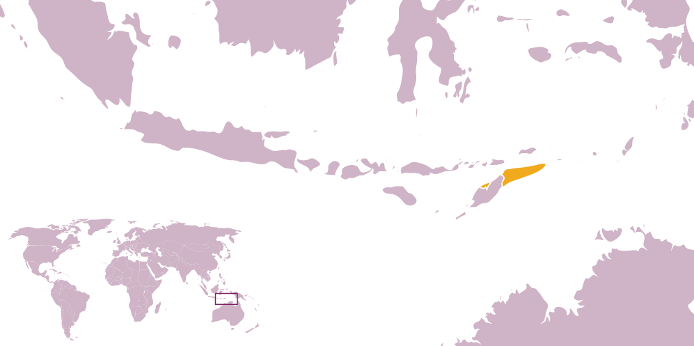 Timor-Leste map 