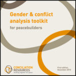Gender and Conflict Analysis Toolkit for Peacebuilders