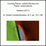 Courting Peace: Judicial Review and Peace Jurisprudence