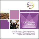 A Gender Analysis of Peace Agreements and Transitional Documents in Libya, 2011-2018